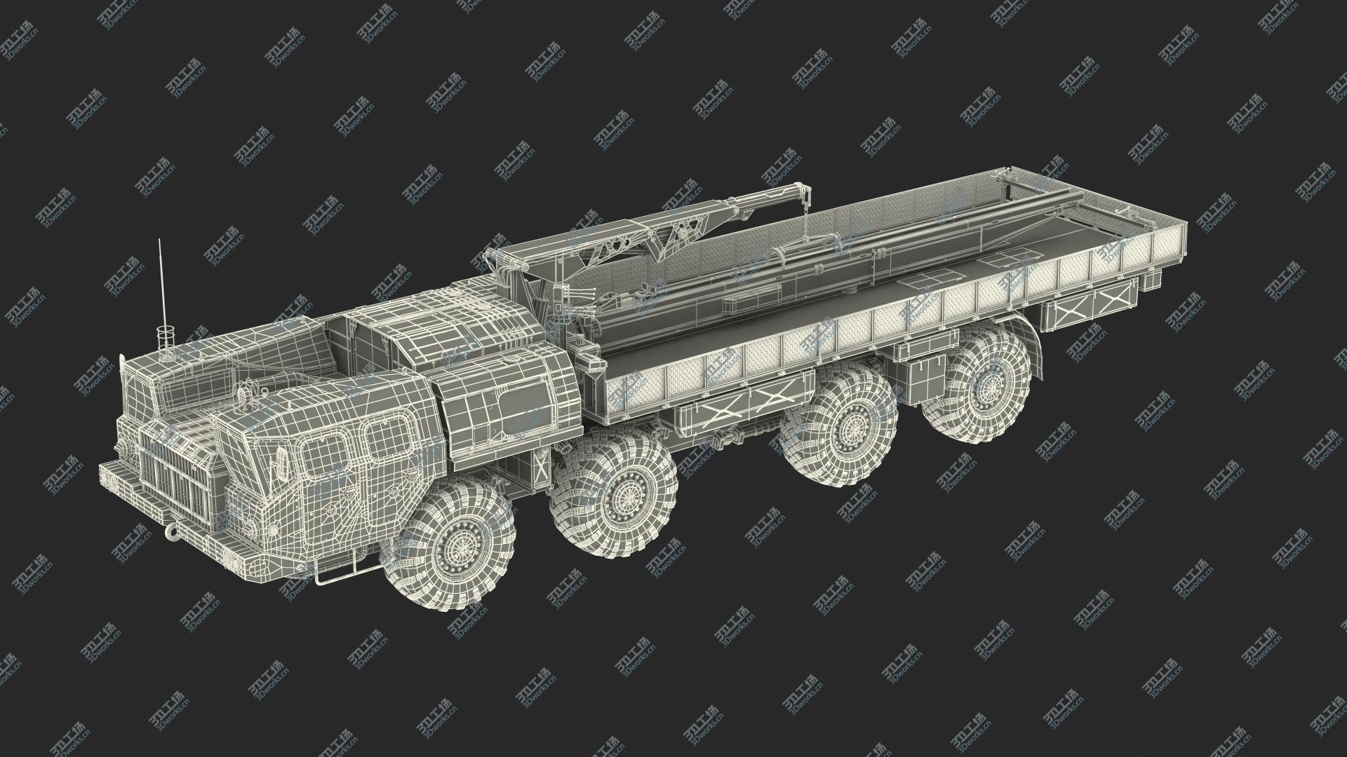 images/goods_img/202104093/MAZ 7310 Transport Vehicle with Crane Rigged 3D model/2.jpg